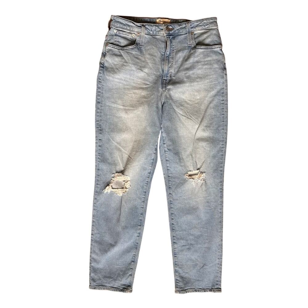 Madewell Curvy Perfect Vintage Straight Blue Jeans Size 31